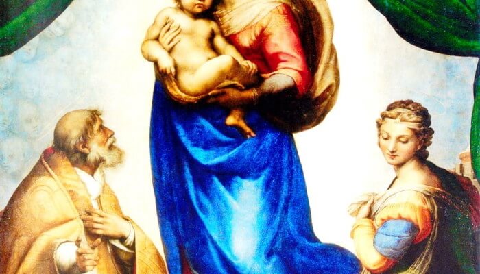Святая Материнская Любовь - Raffaello Sanzio da Urbino