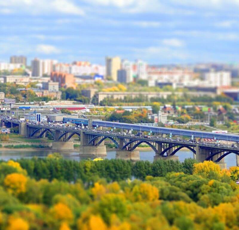 Очень красивая фотография Новосибирска